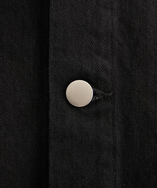 LOEFF（ロエフ）の「＜LOEFF＞11OZ ブラック デニムジャケット（デニムジャケット・レディース・ブラック・0/1）」の16枚目の写真