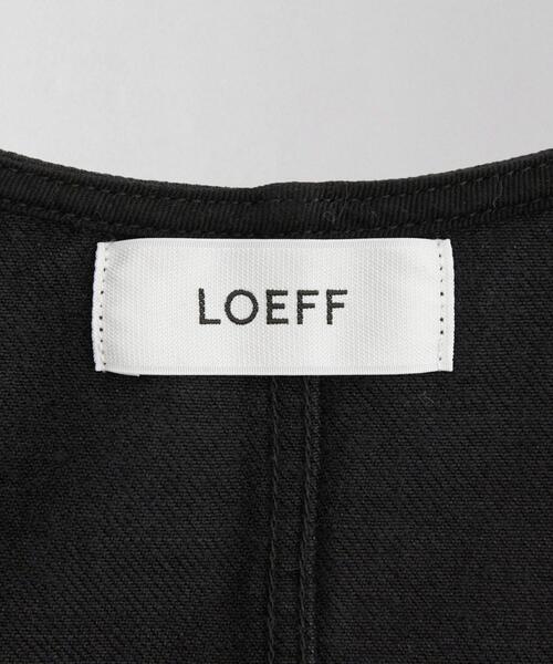 LOEFF（ロエフ）の「＜LOEFF＞11OZ ブラック デニムジャケット（デニムジャケット・レディース・ブラック・0/1）」の17枚目の写真