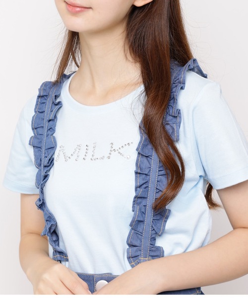 TWINKLE MILK Tシャツ（Tシャツ/カットソー）｜MILK（ミルク）の