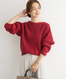 URBAN RESEARCH DOORS | モンゴリアンウール畦ニットプルオーバー(ニット/セーター)