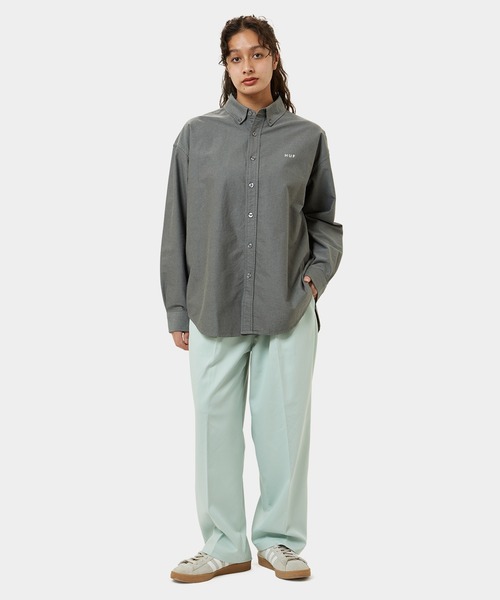 HUF(ハフ)の「OG LOGO TROUSER / HUF トラウザーパンツ(その他パンツ・メンズ・チャコールグレー/ミント・SMALL/MEDIUM/LARGE/X-LARGE/X-SMALL)」の14枚目の写真