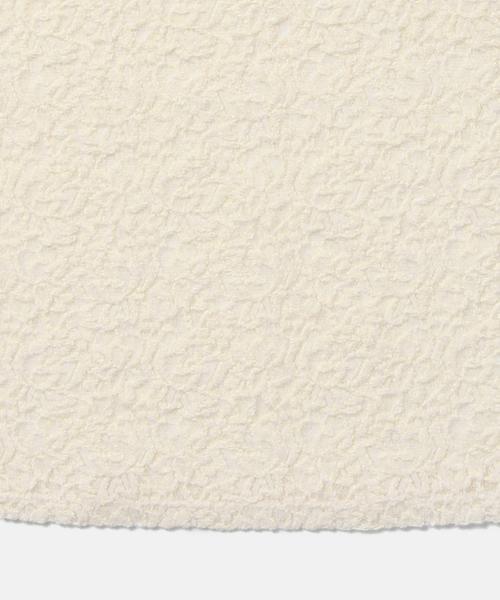 BEAMS LIGHTS Women's（ビームスライツ ウィメンズ）の「BEAMS LIGHTS / レースロングスリーブプルオーバー（シャツ/ブラウス・レディース・ホワイト系その他/ブラック・36/38）」の9枚目の写真