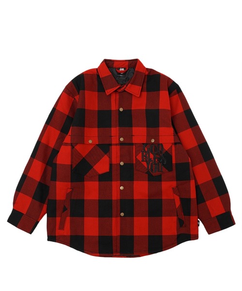GOD BLESS YOU(ゴッドブレスユー)の「GOD BLESS YOU CHECK SHIRTS JACKET(その他アウター・メンズ・レッド/ブラック・M/L)」の13枚目の写真
