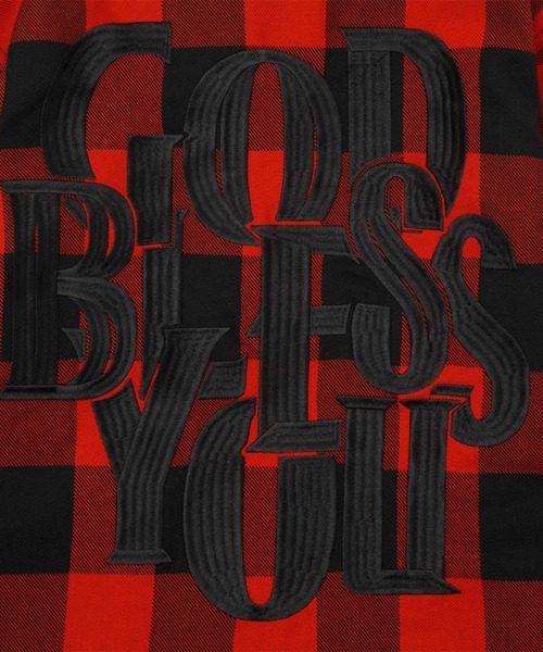 GOD BLESS YOU(ゴッドブレスユー)の「GOD BLESS YOU CHECK SHIRTS JACKET(その他アウター・メンズ・レッド/ブラック・M/L)」の10枚目の写真