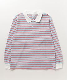 B omnivore/ビーオムニボー Pile Border POLO