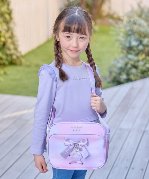 ANY（エニィ）の「通園・通学 ショルダー バッグ（ショルダーバッグ・キッズ・ライラック系8/サックスブルー系・F）」の3枚目の写真
