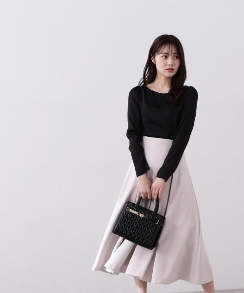 PROPORTION BODY DRESSING（プロポーションボディドレッシング）の「シュリンクブラウス / 1214110301（シャツ/ブラウス・レディース・ホワイト系その他/ライトグリーン/ブラック・SMALL/MEDIUM）」の7枚目の写真