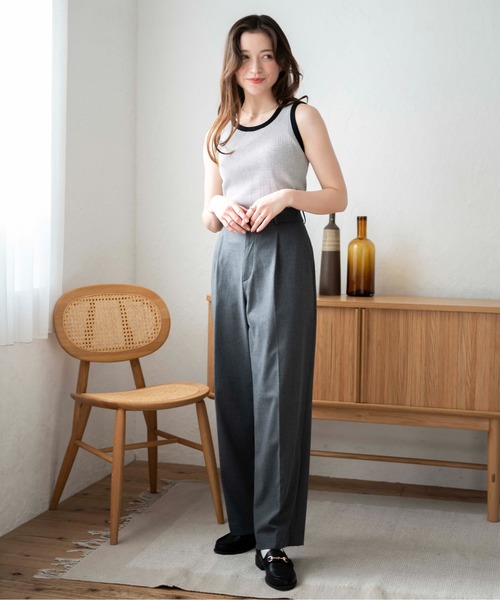 WEGO（ウィゴー）の「WEGO/シンプルタンク（タンクトップ・レディース・ブラック/ホワイト/その他1/その他2・FREE）」の7枚目の写真