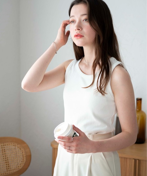 WEGO（ウィゴー）の「WEGO/シンプルタンク（タンクトップ・レディース・ブラック/ホワイト/その他1/その他2・FREE）」の11枚目の写真