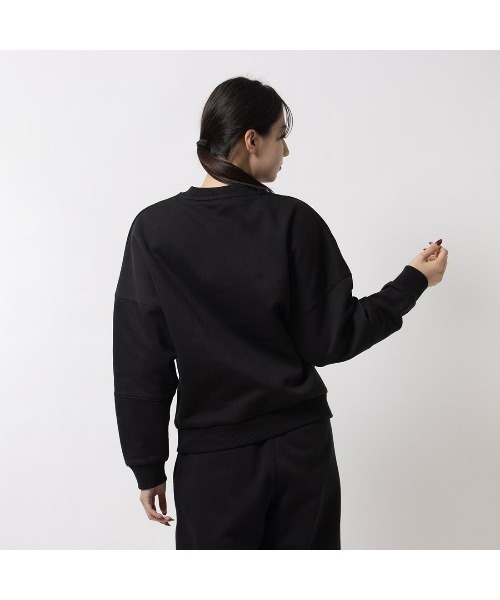 Reebok(リーボック)の「ラックス オーバーサイズ クルーネック / LUX OVERSIZED CREW(スウェット・レディース・オフホワイト/ベージュ/ブラック・LARGE/MEDIUM/SMALL/XX-LARGE/X-LARGE/X-SMALL)」の11枚目の写真
