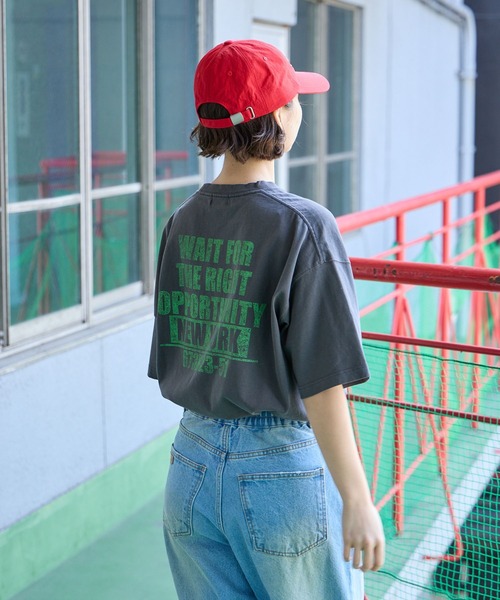 PBLIM(ページボーイリム)の「PBLIM/サンダーグラフィックT(Tシャツ/カットソー・レディース・ネイビー/グレー/オフホワイト・MEDIUM/LARGE)」の15枚目の写真