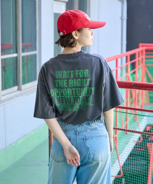 PBLIM(ページボーイリム)の「PBLIM/サンダーグラフィックT(Tシャツ/カットソー・レディース・ネイビー/グレー/オフホワイト・MEDIUM/LARGE)」の16枚目の写真