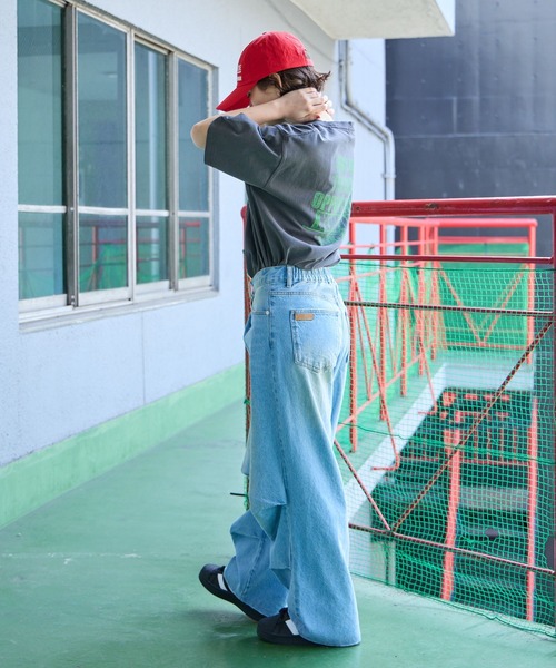 PBLIM(ページボーイリム)の「PBLIM/サンダーグラフィックT(Tシャツ/カットソー・レディース・ネイビー/グレー/オフホワイト・MEDIUM/LARGE)」の19枚目の写真