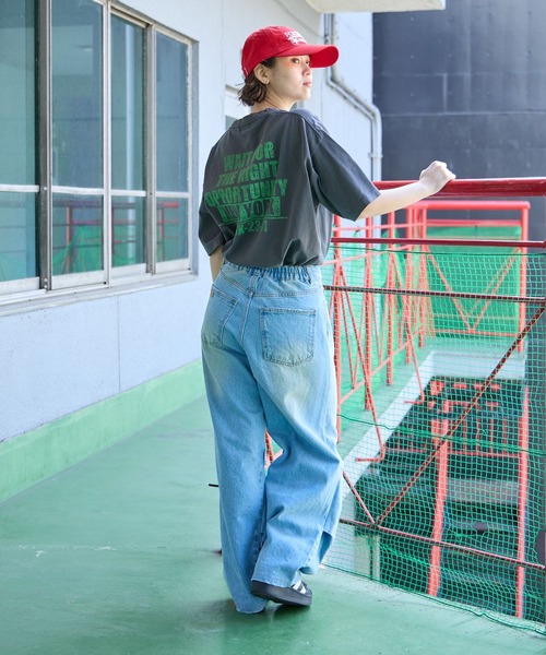PBLIM(ページボーイリム)の「PBLIM/サンダーグラフィックT(Tシャツ/カットソー・レディース・ネイビー/グレー/オフホワイト・MEDIUM/LARGE)」の20枚目の写真