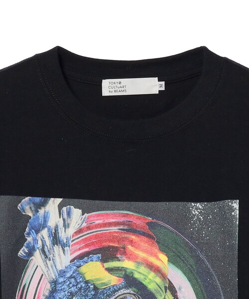 TOKYO CULTUART by BEAMS(トウキョウカルチャートバイビームス)の「野島渓 × TOKYO CULTUART by BEAMS / Jam Tee(Tシャツ/カットソー・メンズ・ブラック・MEDIUM/X-LARGE/LARGE)」の3枚目の写真