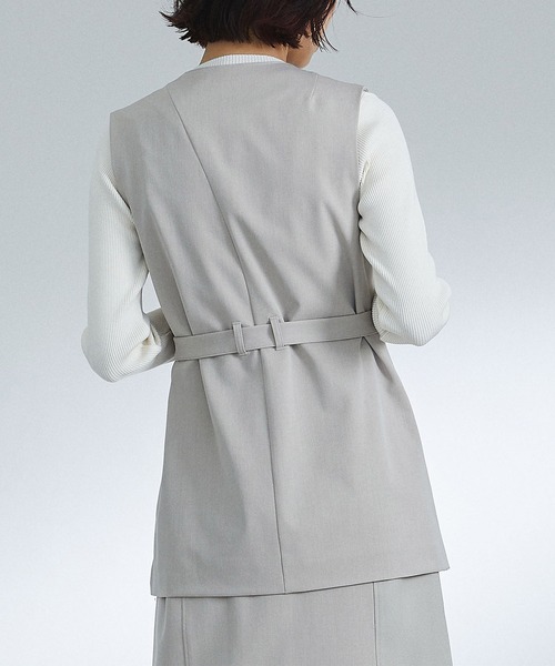 UNITED TOKYO(ユナイテッドトウキョウ)の「ノーマルクリアベスト(ベスト・レディース・ブラック/ベージュ・FREE)」の14枚目の写真