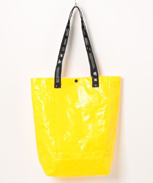 WEEKEND(ER)(ウィークエンダー)の「WEEKEND(ER)/ ウィークエンダー PE COLOR TOTE BAG(トートバッグ・レディース・ホワイト/イエロー/グレー・FREE)」の15枚目の写真