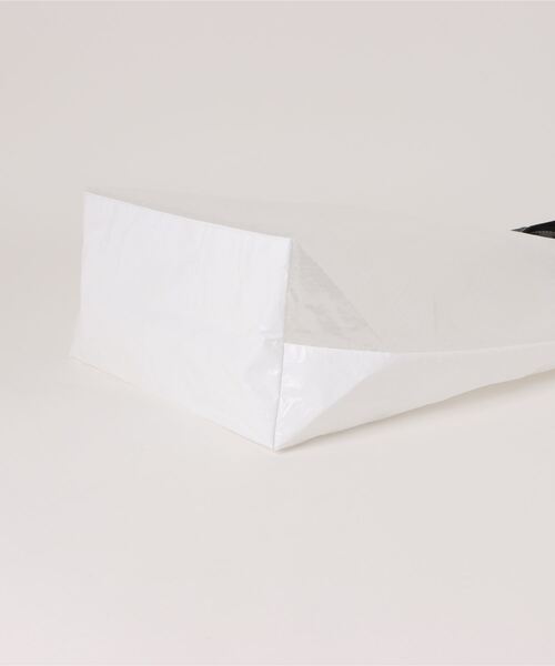 WEEKEND(ER)(ウィークエンダー)の「WEEKEND(ER)/ ウィークエンダー PE COLOR TOTE BAG(トートバッグ・レディース・ホワイト/イエロー/グレー・FREE)」の5枚目の写真