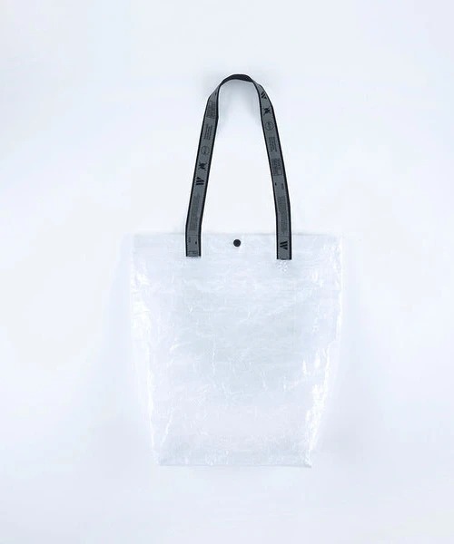 WEEKEND(ER)(ウィークエンダー)の「WEEKEND(ER)/ ウィークエンダー PE COLOR TOTE BAG(トートバッグ・レディース・ホワイト/イエロー/グレー・FREE)」の4枚目の写真