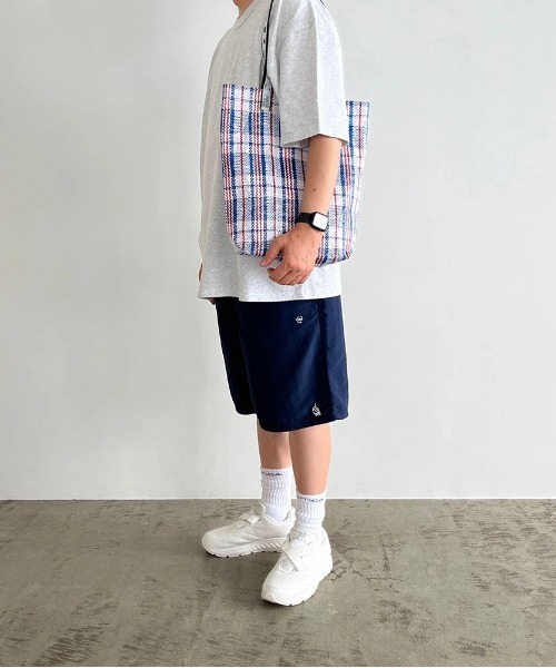 WEEKEND(ER)(ウィークエンダー)の「WEEKEND(ER)/ ウィークエンダー PE COLOR TOTE BAG(トートバッグ・レディース・ホワイト/イエロー/グレー・FREE)」の9枚目の写真