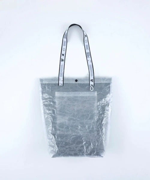 WEEKEND(ER)(ウィークエンダー)の「WEEKEND(ER)/ ウィークエンダー PE COLOR TOTE BAG(トートバッグ・レディース・ホワイト/イエロー/グレー・FREE)」の12枚目の写真