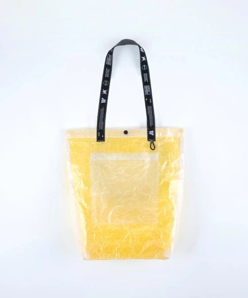 WEEKEND(ER)(ウィークエンダー)の「WEEKEND(ER)/ ウィークエンダー PE COLOR TOTE BAG(トートバッグ・レディース・ホワイト/イエロー/グレー・FREE)」の13枚目の写真