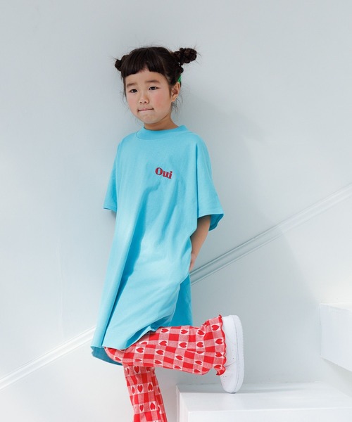 LOWRYS FARM（ローリーズファーム）の「ＵＳＡバックフリルワンピースＳＳ　 109072（ワンピース・キッズ・ブルー/ブラック/ピンク/イエロー/ホワイト×ブラック・110cm/120cm/130cm/140cm/150cm）」の22枚目の写真