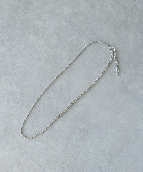 un dix cors（アンディコール）の「スクリューボールチェーンロングネックレス（ネックレス・レディース・ゴールド/シルバー・FREE）」の17枚目の写真