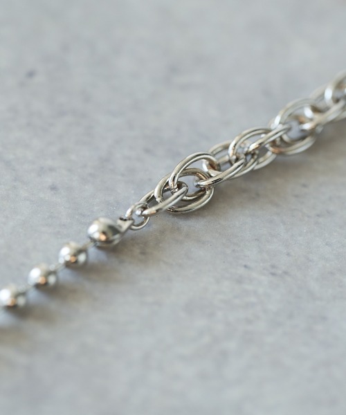 un dix cors（アンディコール）の「スクリューボールチェーンロングネックレス（ネックレス・レディース・ゴールド/シルバー・FREE）」の20枚目の写真