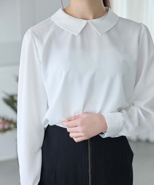 Edit Sheen(エディットシーン)の「丸襟ブラウス(シャツ/ブラウス)」 - WEAR