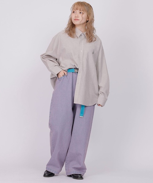 DOUBLE NAME（ダブルネーム）の「ウエスト調節カラーオーバーダイパンツ/ユニセックス（その他パンツ・レディース・グリーン/ピンク/ブルー・FREE）」の18枚目の写真