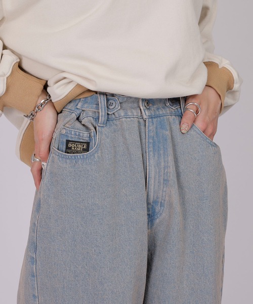 DOUBLE NAME（ダブルネーム）の「ウエスト調節カラーオーバーダイパンツ/ユニセックス（その他パンツ・レディース・グリーン/ピンク/ブルー・FREE）」の21枚目の写真
