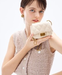 DEICY（デイシー）の「スカラップミニバッグ（ショルダーバッグ