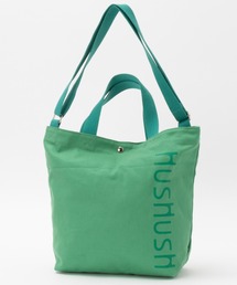 HusHusH ハッシュアッシュ ロゴ入りトートバッグ