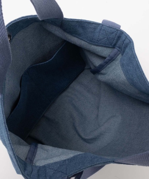 HusHusH(ハッシュアッシュ)の「HusHusH ハッシュアッシュ ロゴ入りトートバッグ(トートバッグ・レディース・グレー/ブルー系その他/キナリ/グリーン・フリー)」の14枚目の写真