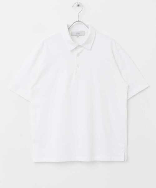URBAN RESEARCH ROSSO MEN（アーバンリサーチロッソメン）の「『XLサイズあり』JAPAN FABRIC ポロシャツ（ポロシャツ・メンズ・ネイビー/ホワイト/チャコールグレー・MEDIUM/LARGE/X-LARGE）」の11枚目の写真