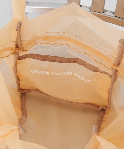 THEATRE PRODUCTS(シアタープロダクツ)の「【WEB限定】【THEATRE PRODUCTS/シアタープロダクツ】オーガンジーフリルショルダーM(ショルダーバッグ・レディース・アイボリー/ブラック・FREE)」の4枚目の写真