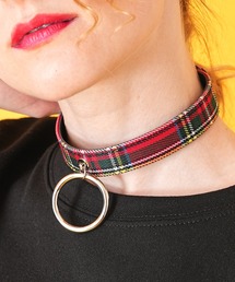 an meets zakka | an meets zakka タータンチェックリングチョーカー(チョーカー)