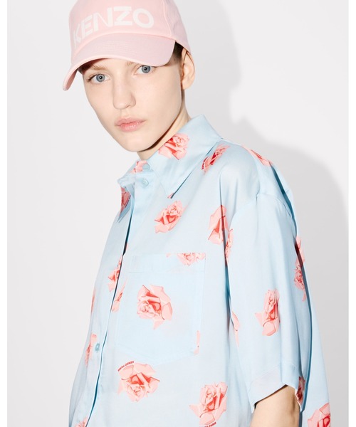 KENZO（ケンゾー）の「'KENZOGRAPHY' コットン ベースボール キャップ（キャップ・レディース・ピンク系その他2/グリーン系その他3・TU/ONE SIZE）」の2枚目の写真