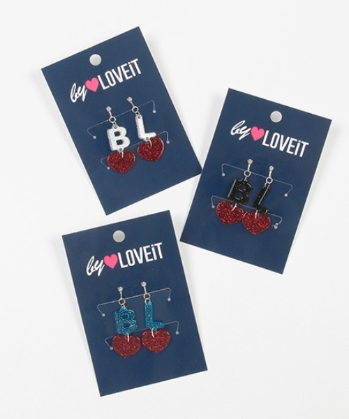 by LOVEiT(バイラビット)の「BLロゴイヤリング(イヤリング・キッズ・ブラック/ブルー/ホワイト・FREE)」の4枚目の写真