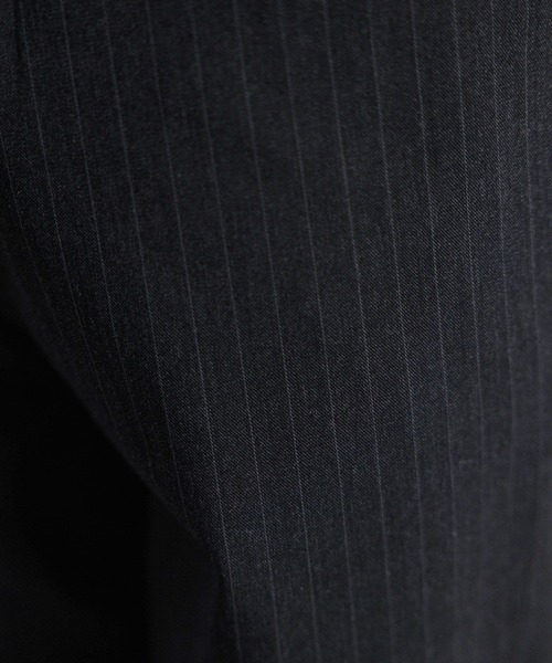 RAGEBLUE（レイジブルー）の「TRスカートレイヤードパンツ/ストライプスラックス（スラックス・レディース・ブラック/グレー・FREE）」の19枚目の写真