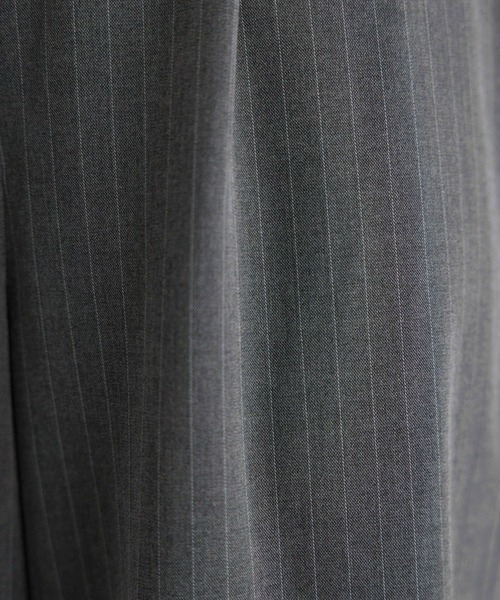 RAGEBLUE（レイジブルー）の「TRスカートレイヤードパンツ/ストライプスラックス（スラックス・レディース・ブラック/グレー・FREE）」の20枚目の写真