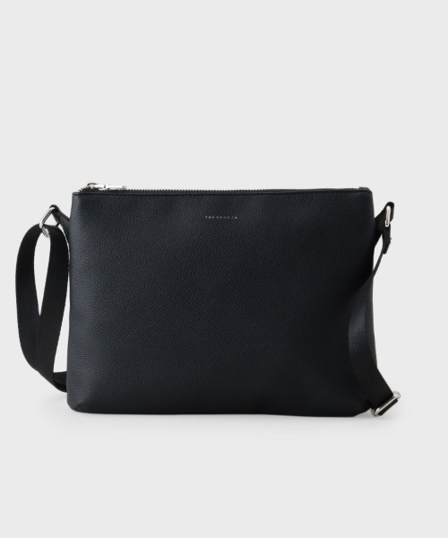 黒 ショルダーバッグ サコッシュ Refined Leather サコッシュ（ショルダーバッグ） | tk.TAKEO