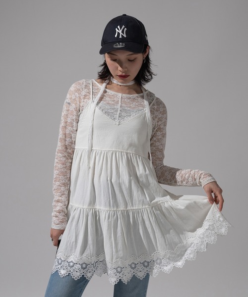 タイ付きアソートシアートップス（その他トップス）｜apres jour