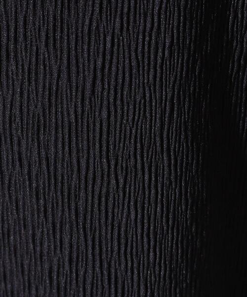 OPAQUE.CLIP（オペークドットクリップ）の「◆ストレッチ楊柳イージーワイドパンツ【洗濯機洗い可】（その他パンツ・レディース・グレー/ブラック/レンガ・40/38/42/36）」の6枚目の写真