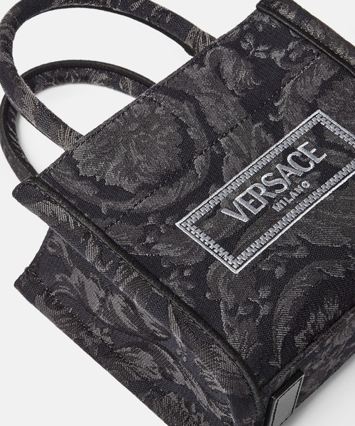 GIFT☆【VERSACE】バロッコ アテナ エクストラ スモール トート バロッコ アテナ スモール トートバッグ プリント | VERSACE JP