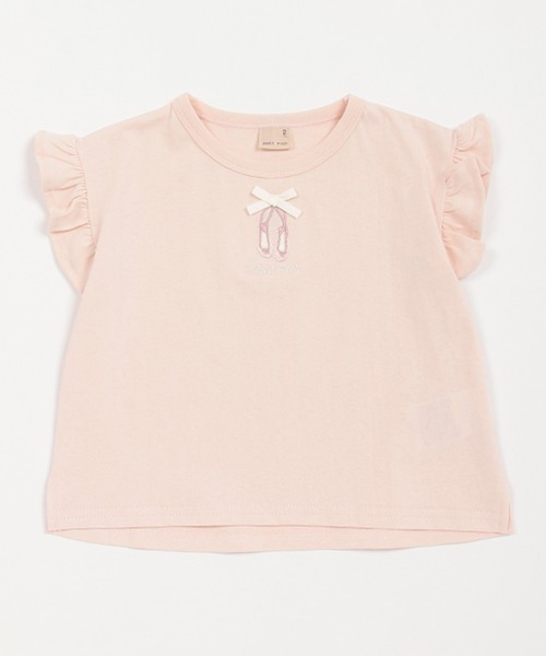 petit main（プティマイン）の「【プティプラ】GIRLS半袖Tシャツ２（Tシャツ/カットソー・キッズ・ライトブルー/ブラック/ライトピンク/オフホワイト・80ｃｍ/90cm/100cm/120cm/130cm/110cm）」の17枚目の写真