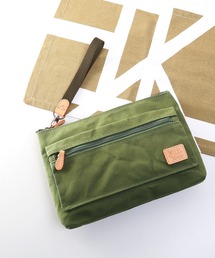 Pistache 帆布 サコッシュ 日本製