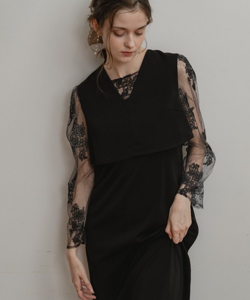 マルチレイヤードドレス（ドレス）｜Dorry Doll（ドリードール）の