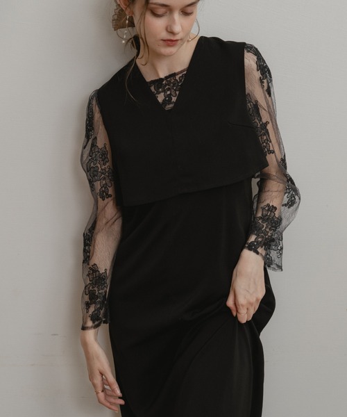 マルチレイヤードドレス（ドレス）｜Dorry Doll（ドリードール）の